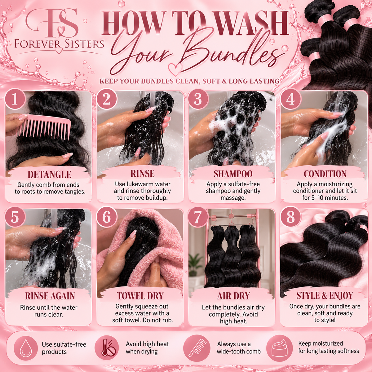 100% VIRGIN Body Wave Bundles